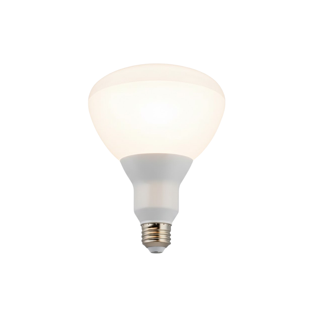 17 Watt LED BR40 Lamp - 3000K - Dimmable - Transitional LED Bulbs