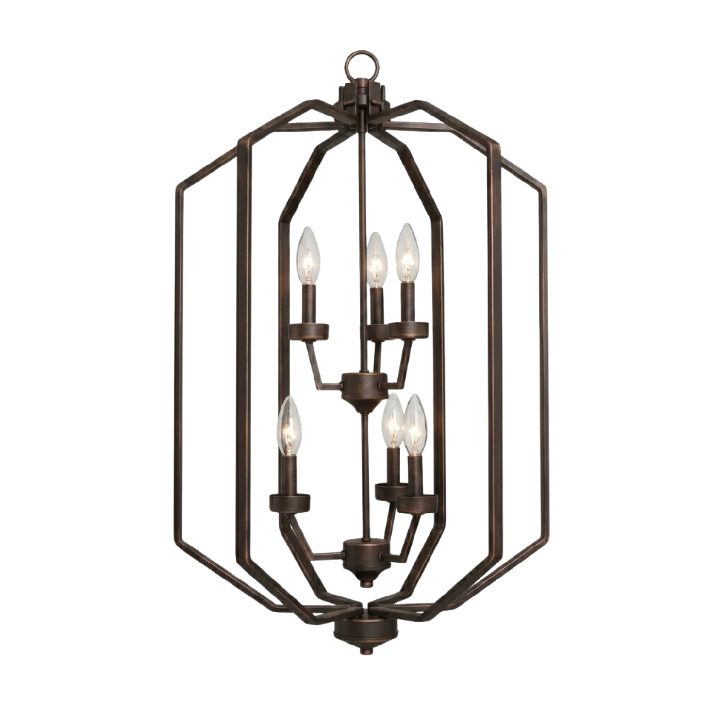 Paris 6-Light Entry - No Glass - Decorative Pendants
