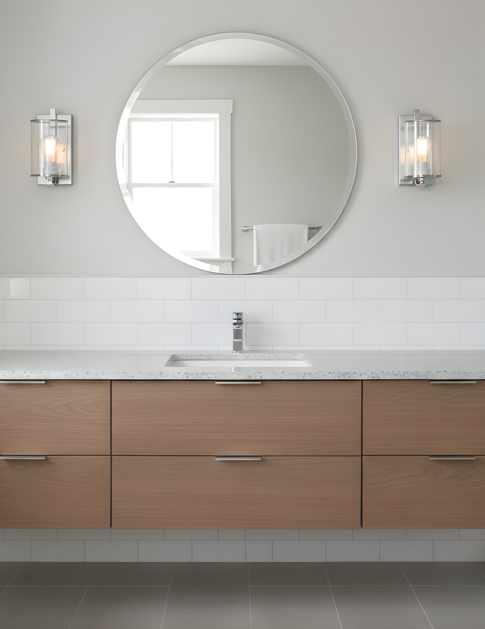 Lexington 1 - Light White Glass - Sconce - Statement-Making Wall Sconces