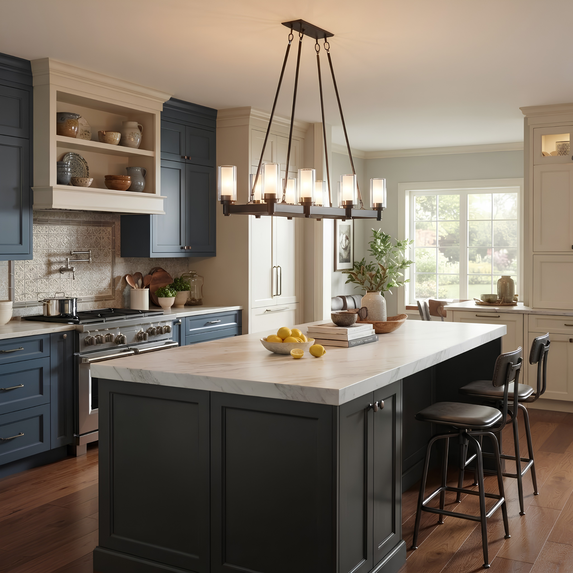 Sonora 8-Light Island Pendant - Bold Pendants