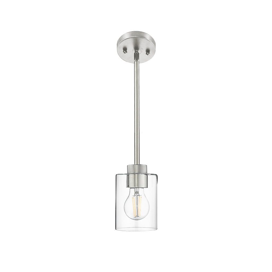 Mincio 1-Light Clear Glass Mini Pendant - CG