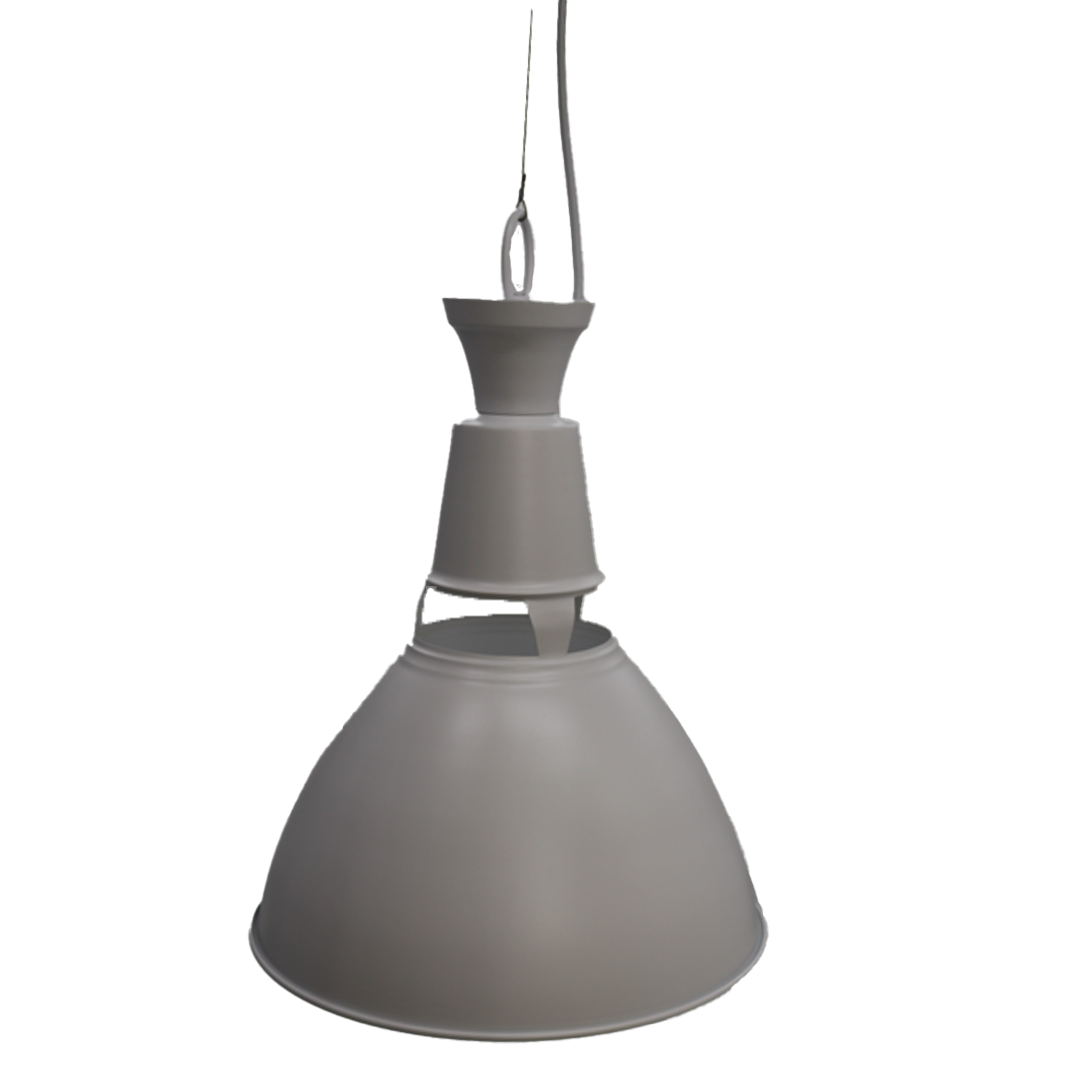 1-Light Dome Pendant - WH