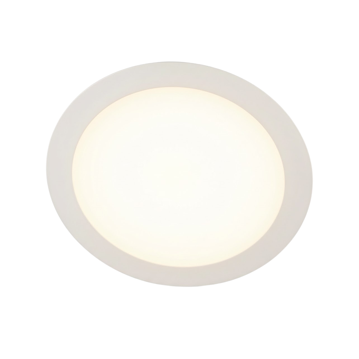 7.5" 12W LED Designer Slimline Disk Light 3000K - Clean-Line Disk Lights in White