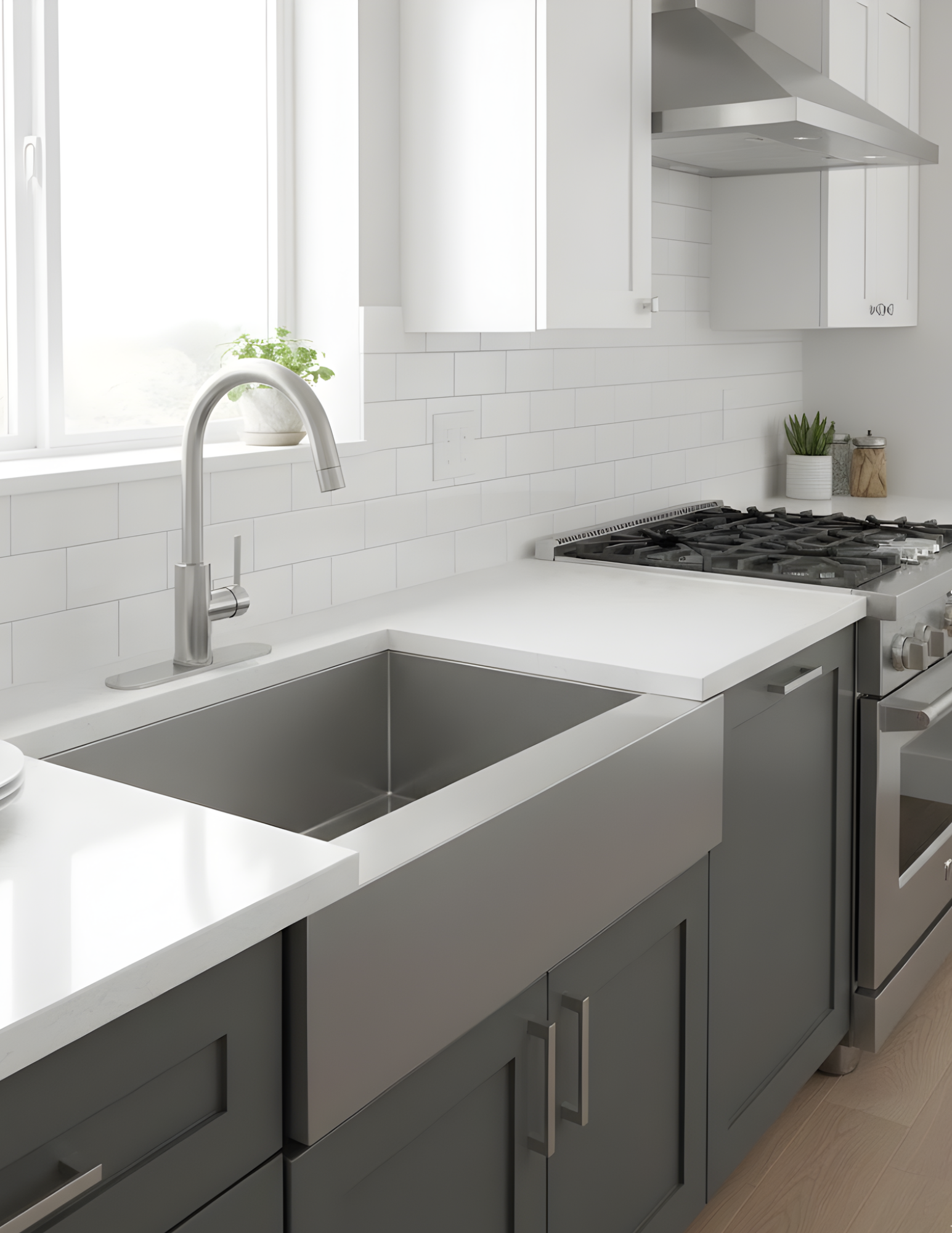 Single Handle Kitchen Faucet - NK NO PULL DOWN