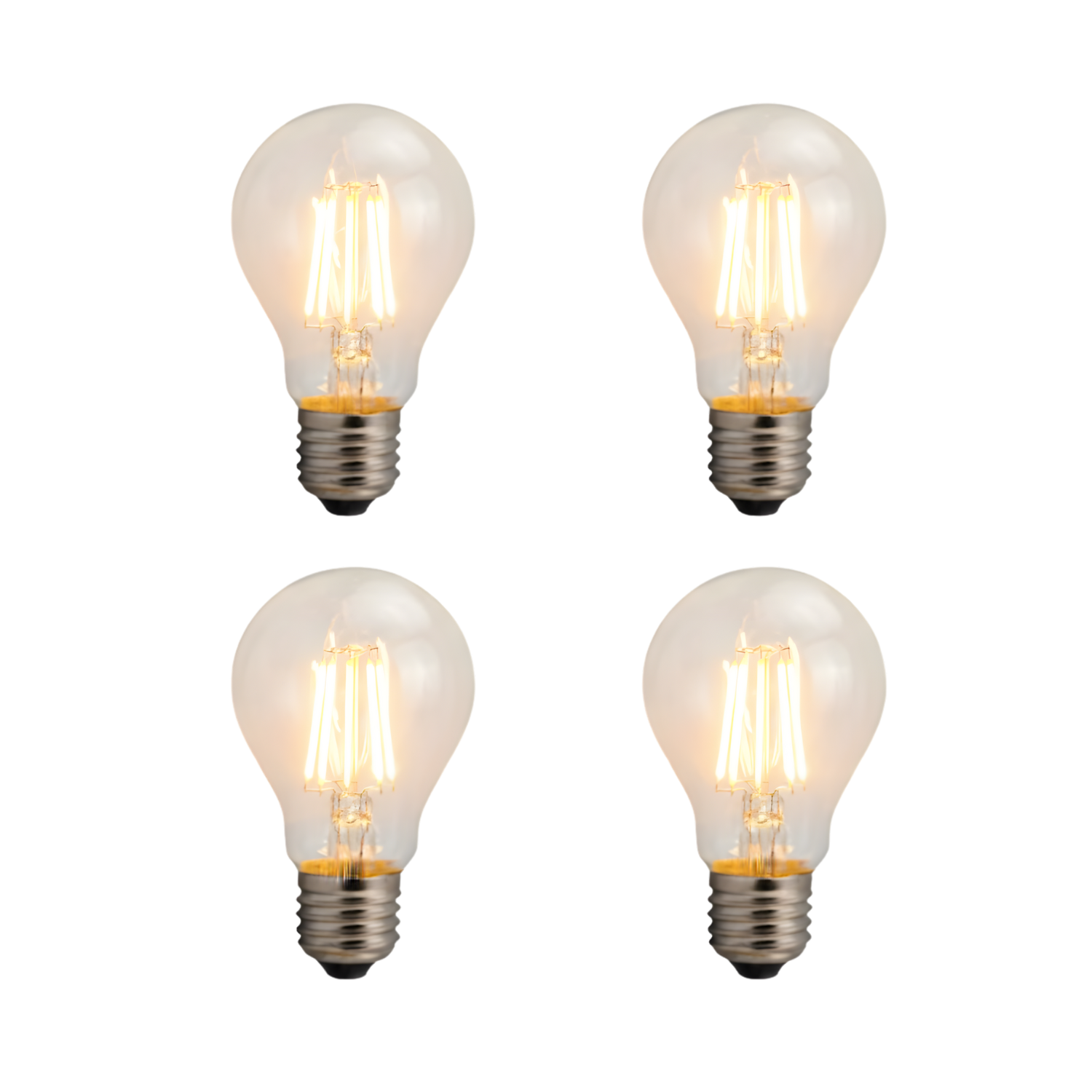LED A19 7W Filament Lamp - Clear 3000K - Bold LED Bulbs