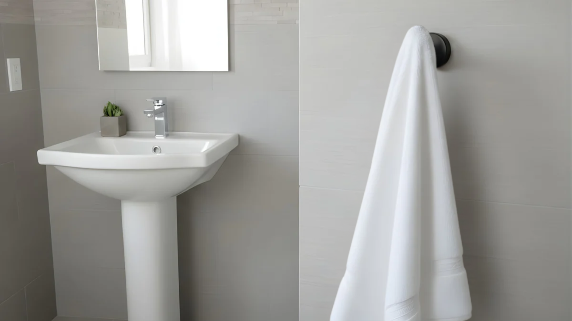 Modern Round Single Robe Hook - Contemporary Bath Hardware