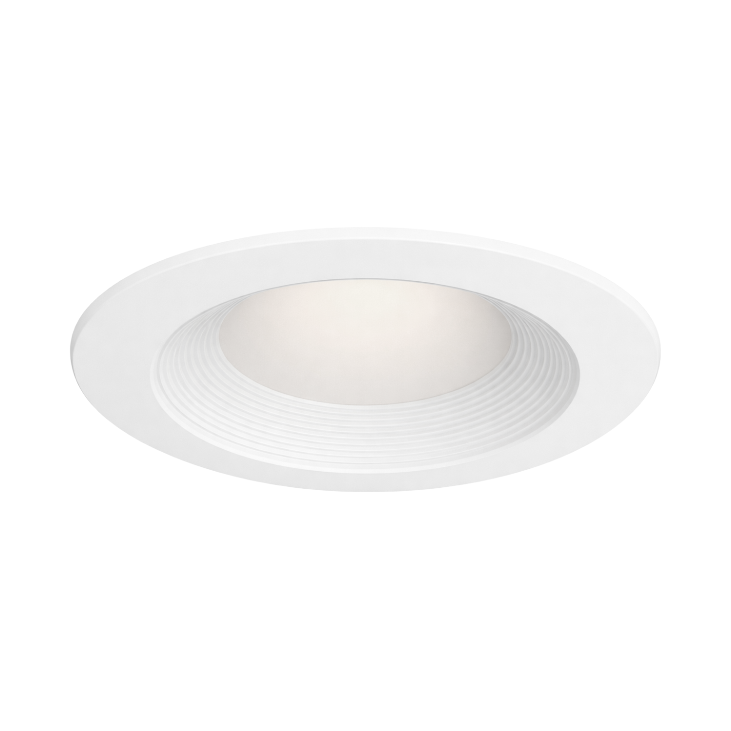 LED 5"-6" Ribbed Retrofit Recessed Trim - 13W - 3K,4K,5K - Decorative Disk Lights