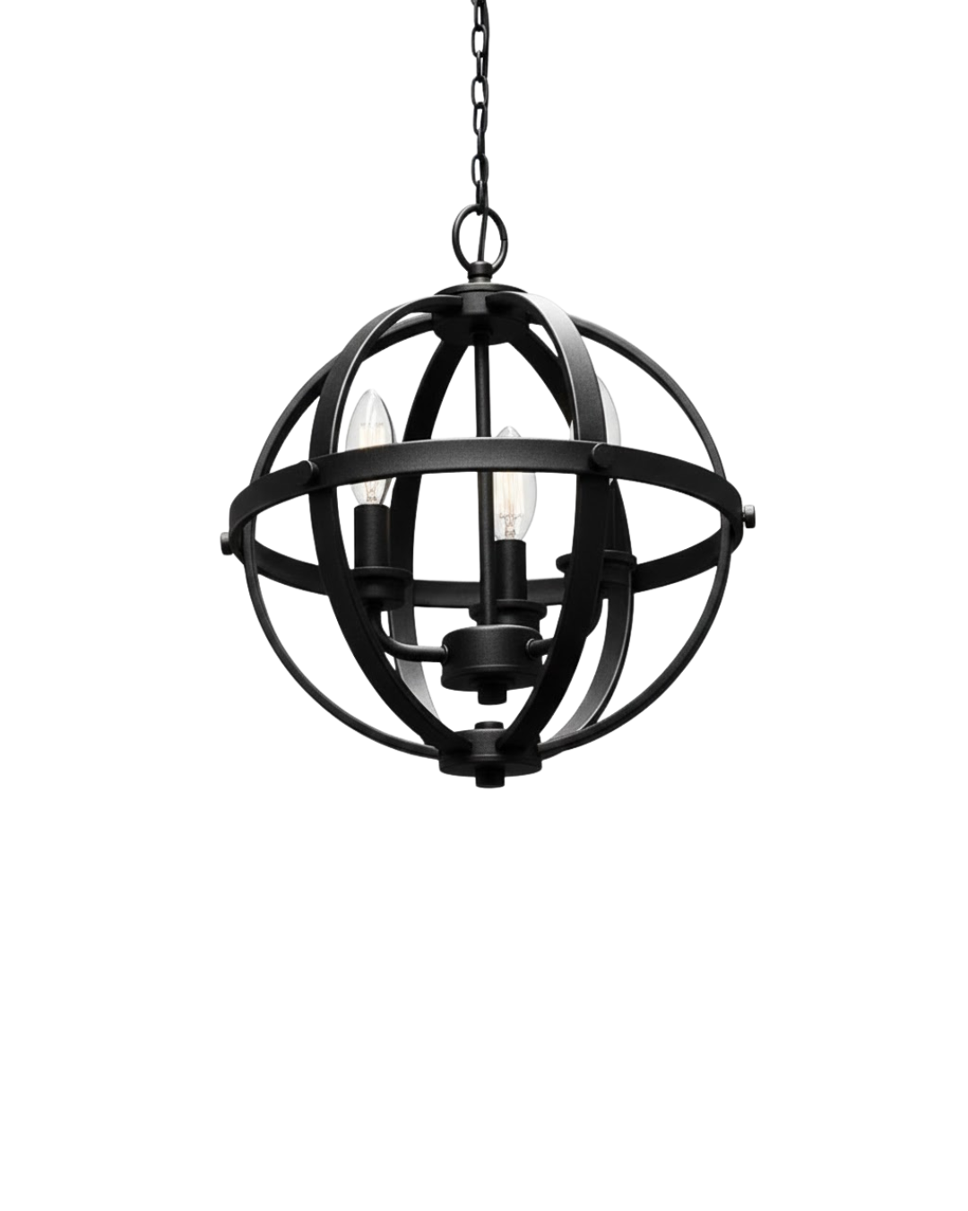 Small 12" Sphere Entry Light - Architectural-Inspired Pendants