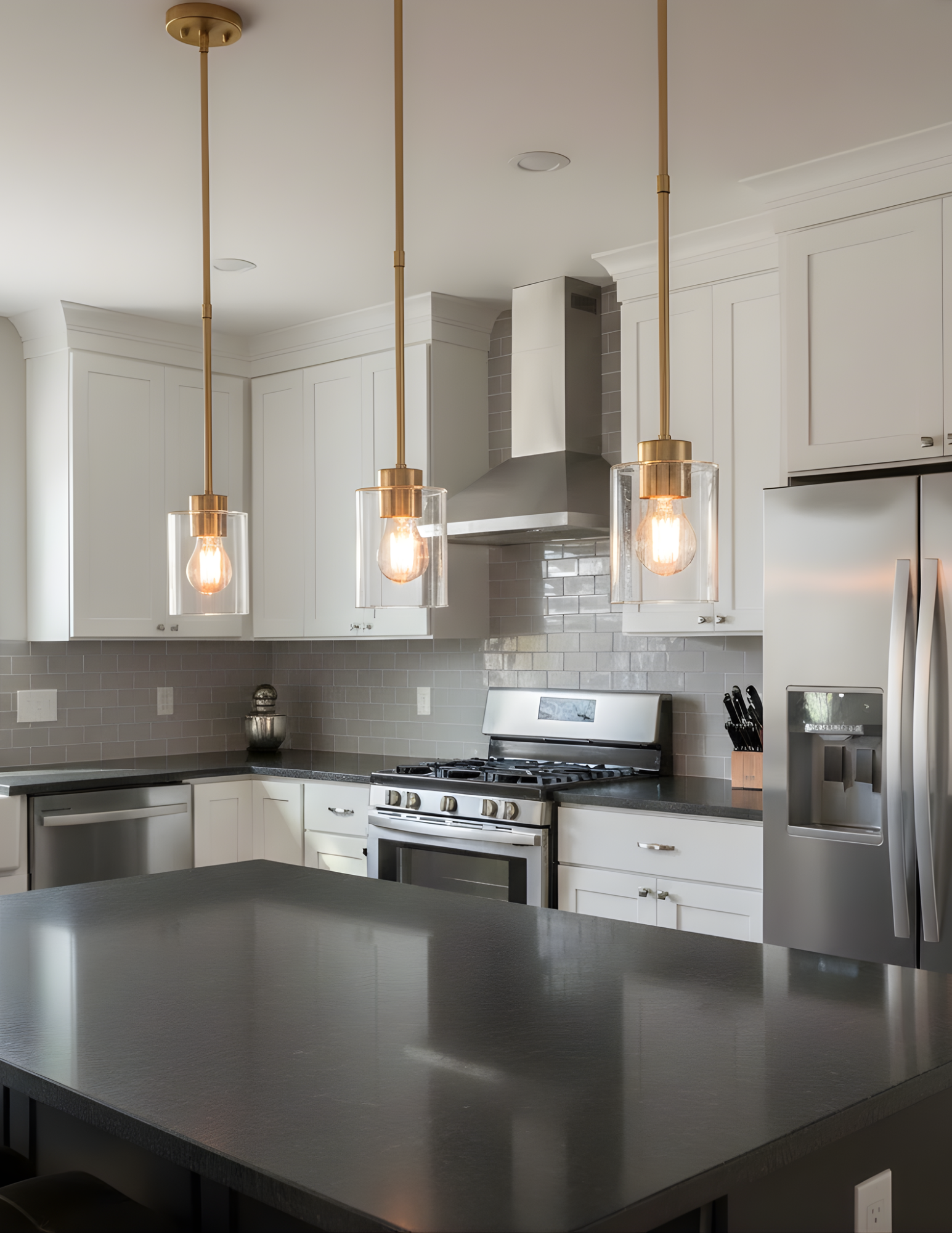 Mincio 1-Light Clear Glass Mini Pendant - CG