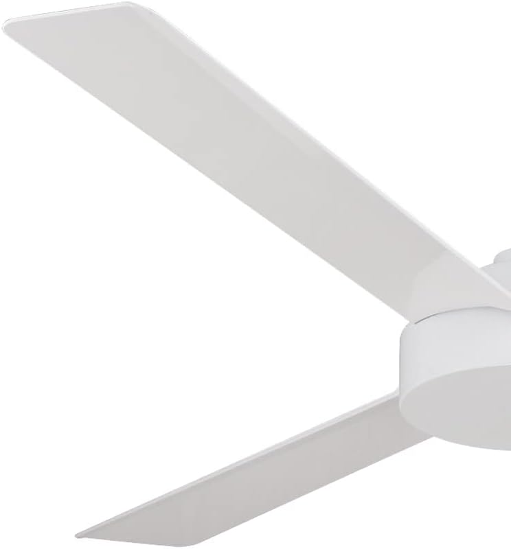 MinkaAire Roto 52″ Ceiling Fan — Flat White, 3 Blades, Wall Control Included