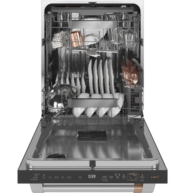 Café Smart Stainless Steel Interior Dishwasher with Sanitize and Ultra Wash & Dual Convection Ultra Dry [LOCAL PICKUP ONLY]