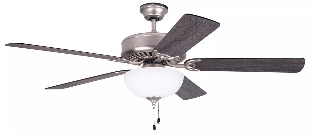 Craftmade Pro Builder 201 52″ Ceiling Fan — Brushed Satin Nickel