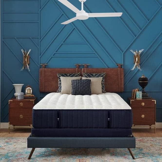 MinkaAire Roto 52″ Ceiling Fan — Flat White, 3 Blades, Wall Control Included