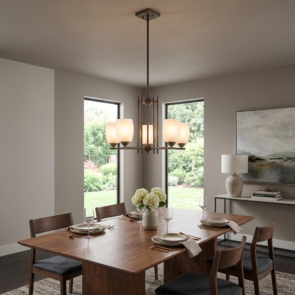 Kichler Eileen 5-Light Chandelier - Olde Bronze - 1896OZS