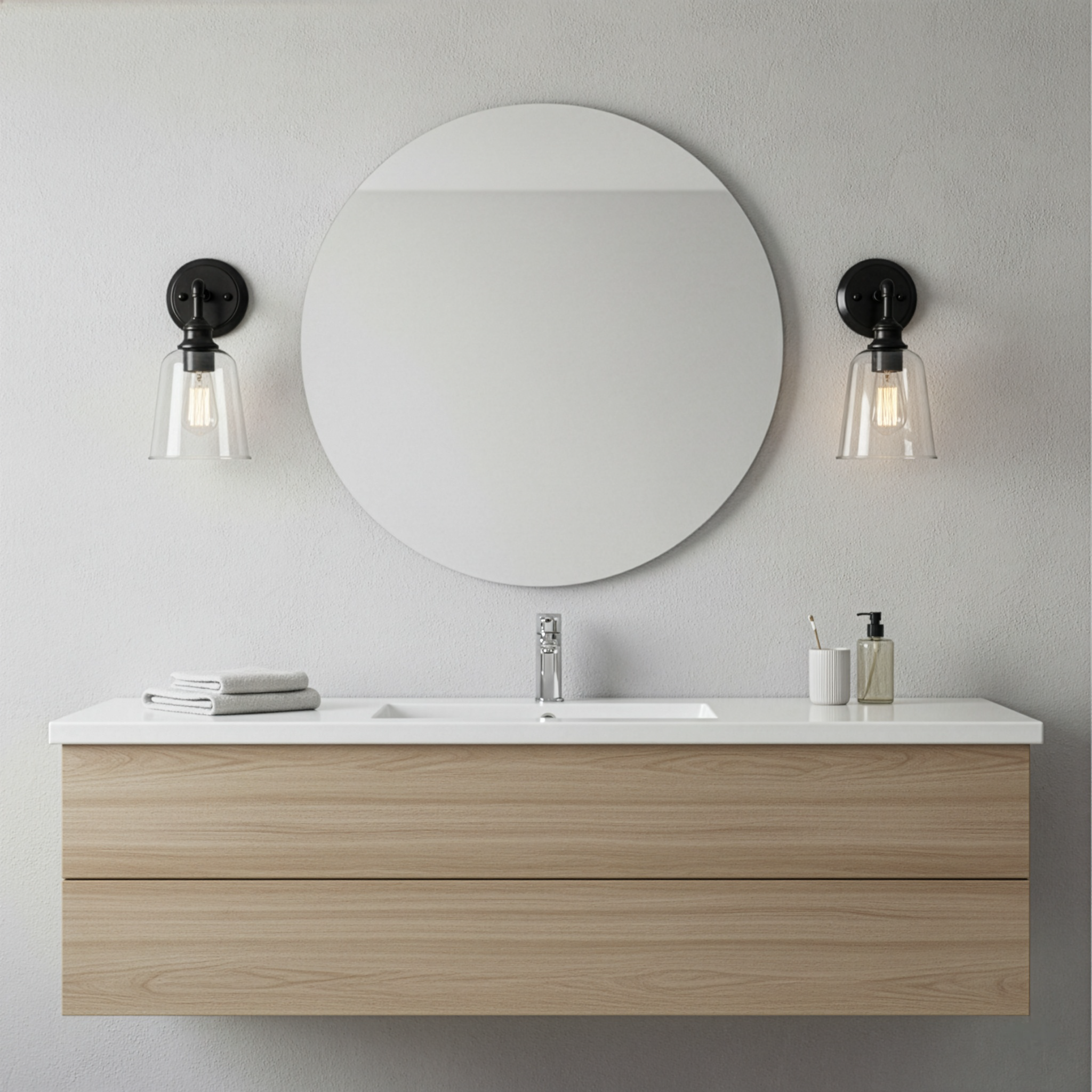 Milla 1-Light Sconce/Vanity - Bold Wall Sconces