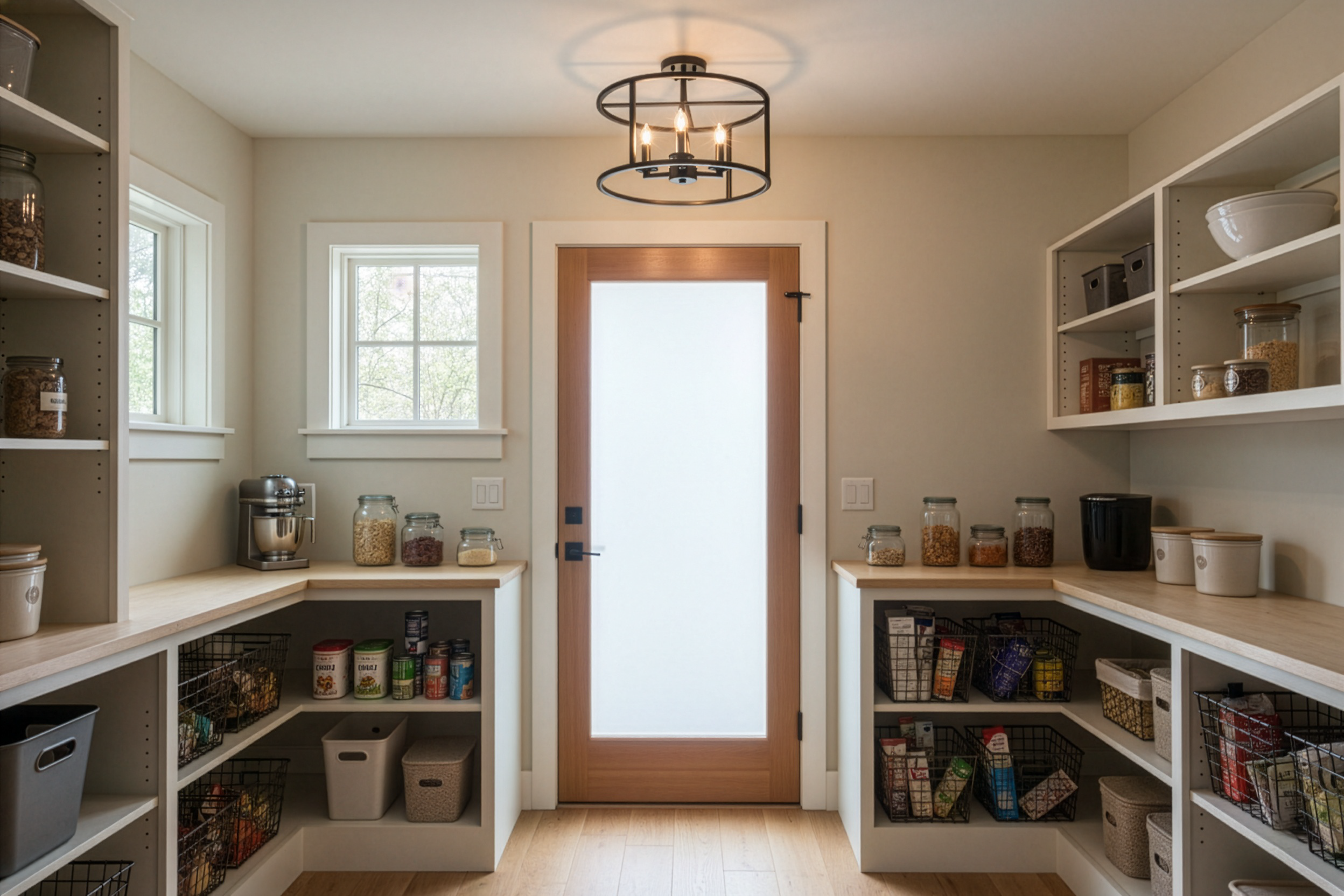 Alfred 3-Light Round Open Semi-Flush Mount - Versatile Ceiling Mounts