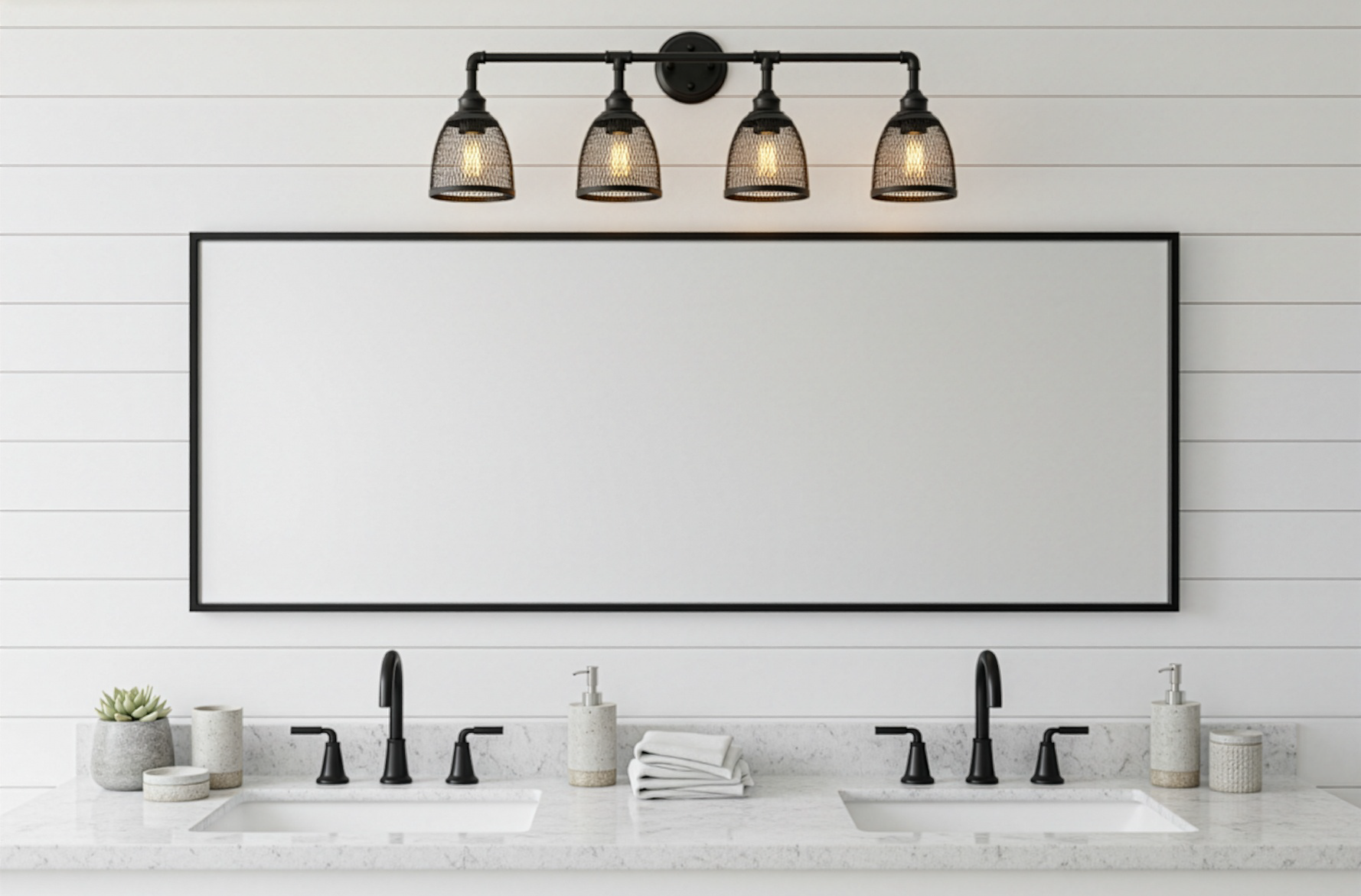 Amara 4-Light Vanity - Minimalist Vanities