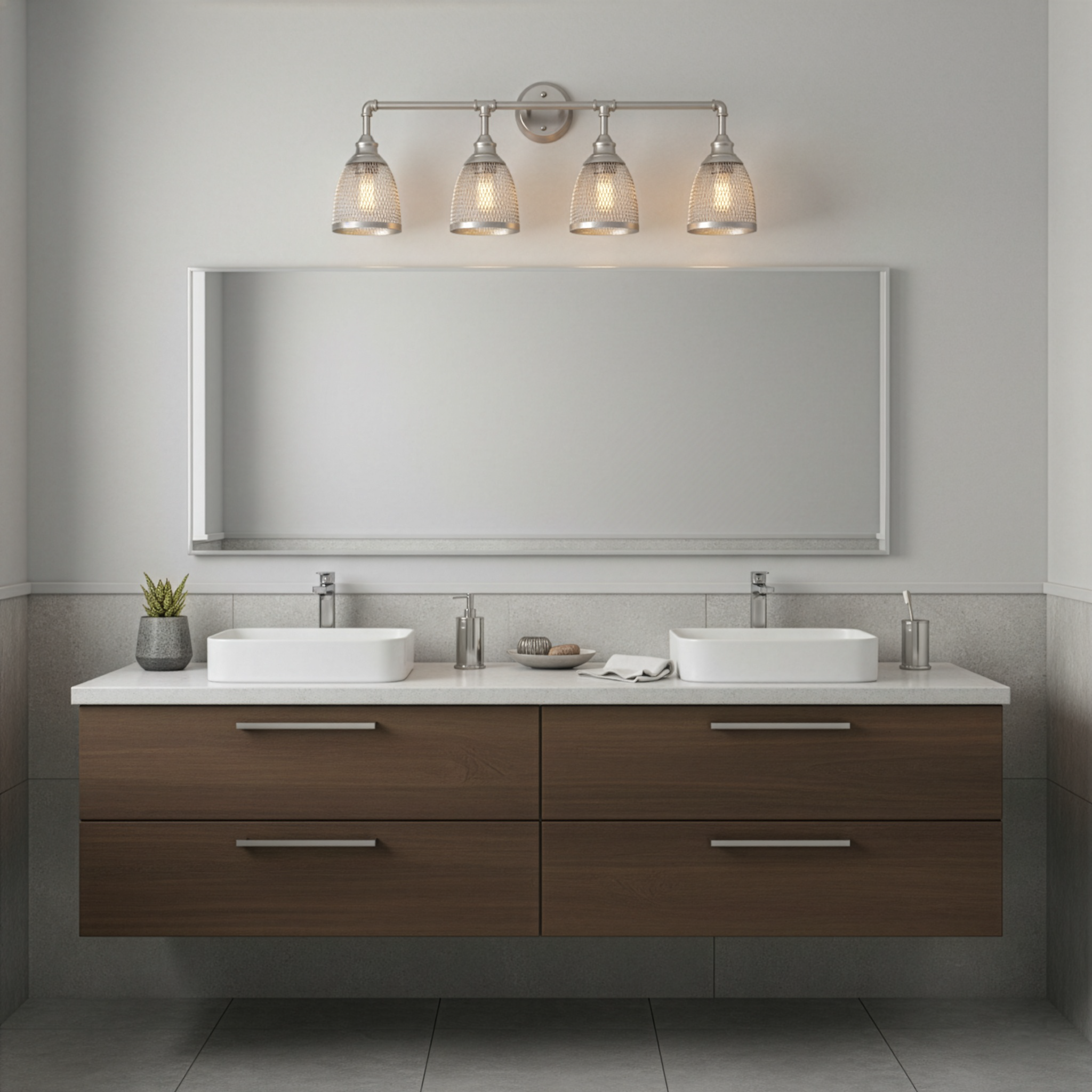Amara 4-Light Vanity - Minimalist Vanities