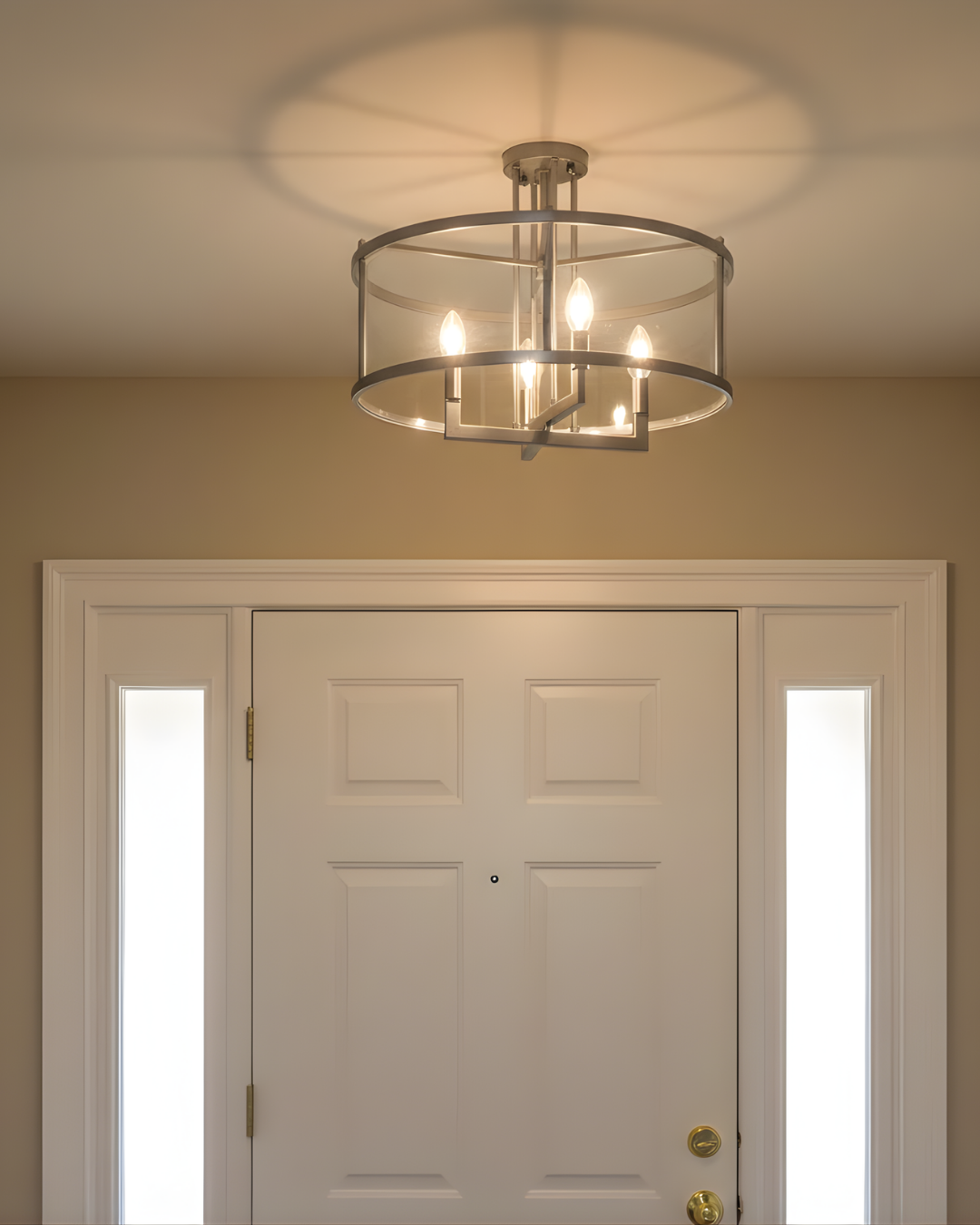 Ravenna 4-Light Semi Flush Mount - Contemporary Ceiling Mounts