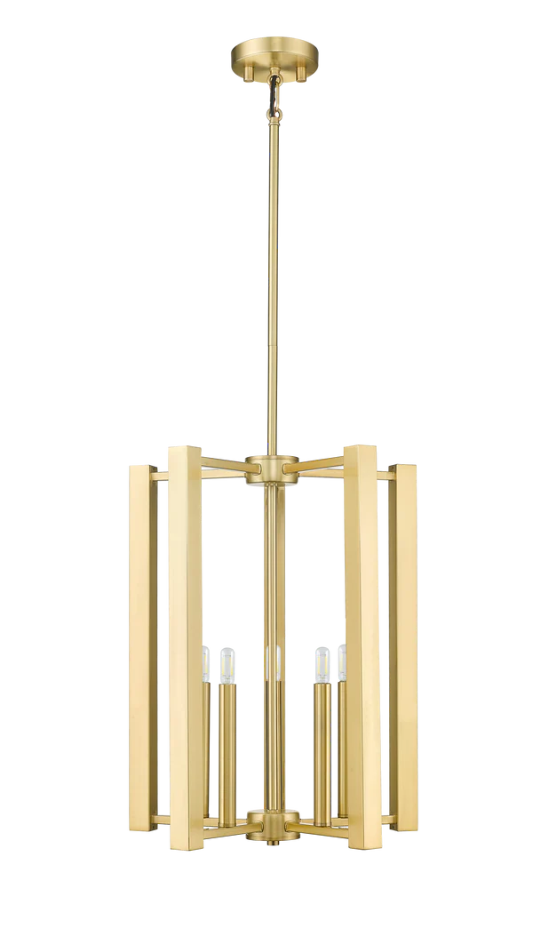 Samara 5-Light Pendant - Architectural-Inspired Pendants