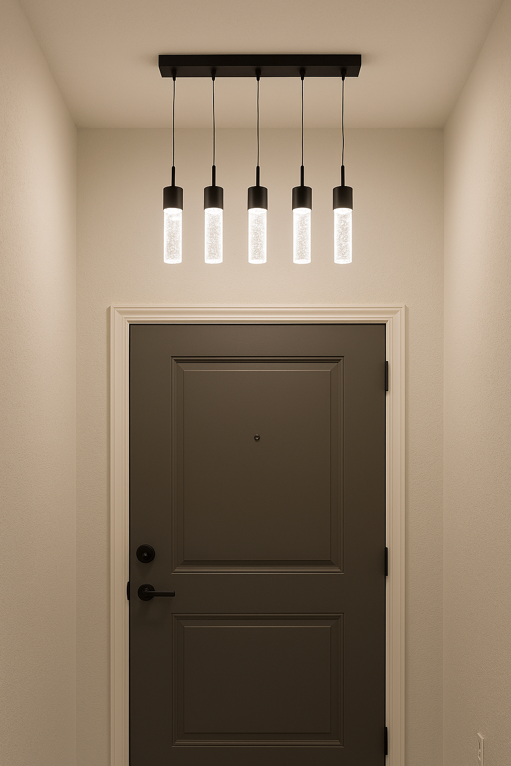 Soffi 5-Light Linear Pendant - Elegant Pendants