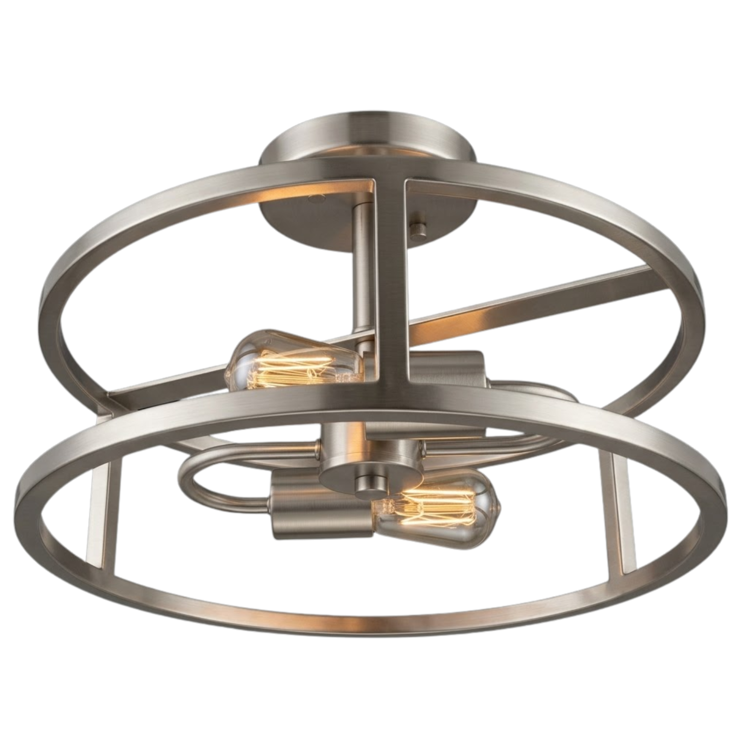 Vivio Charles 2-Light Round Open Dual Mount - NK