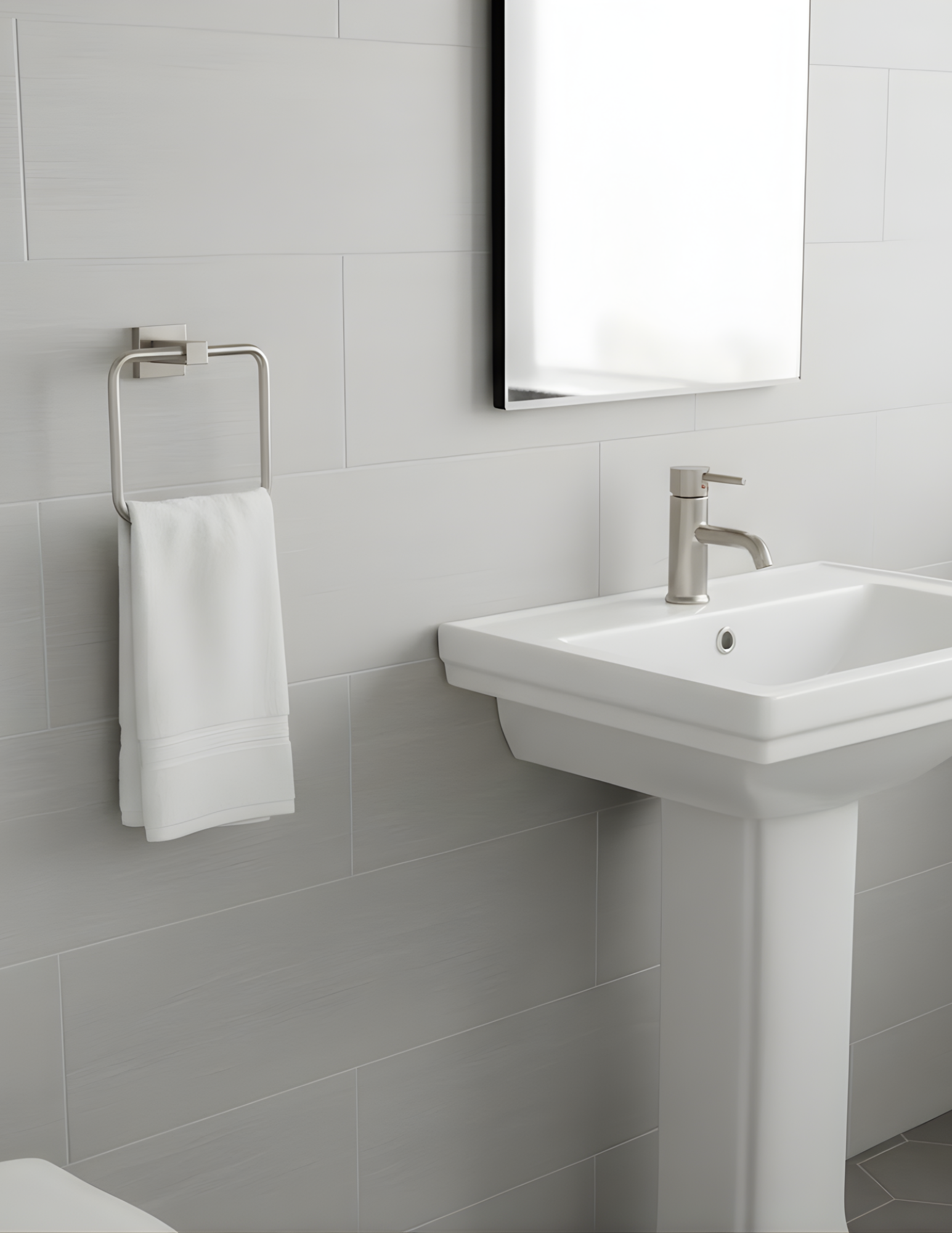 Milan Series Towel Ring - Minimalist Bath Hardware