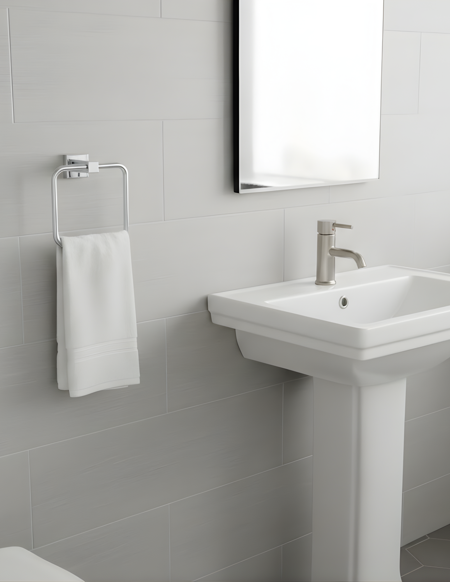 Milan Series Towel Ring - Minimalist Bath Hardware