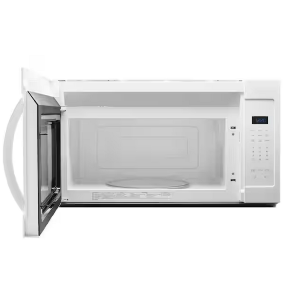 Microhood Whirlpool 1.7 cu. ft. Microwave Hood Combination with Electronic Touch