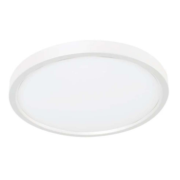 12" 24W LED Slimline Disk Light - WH 3000K