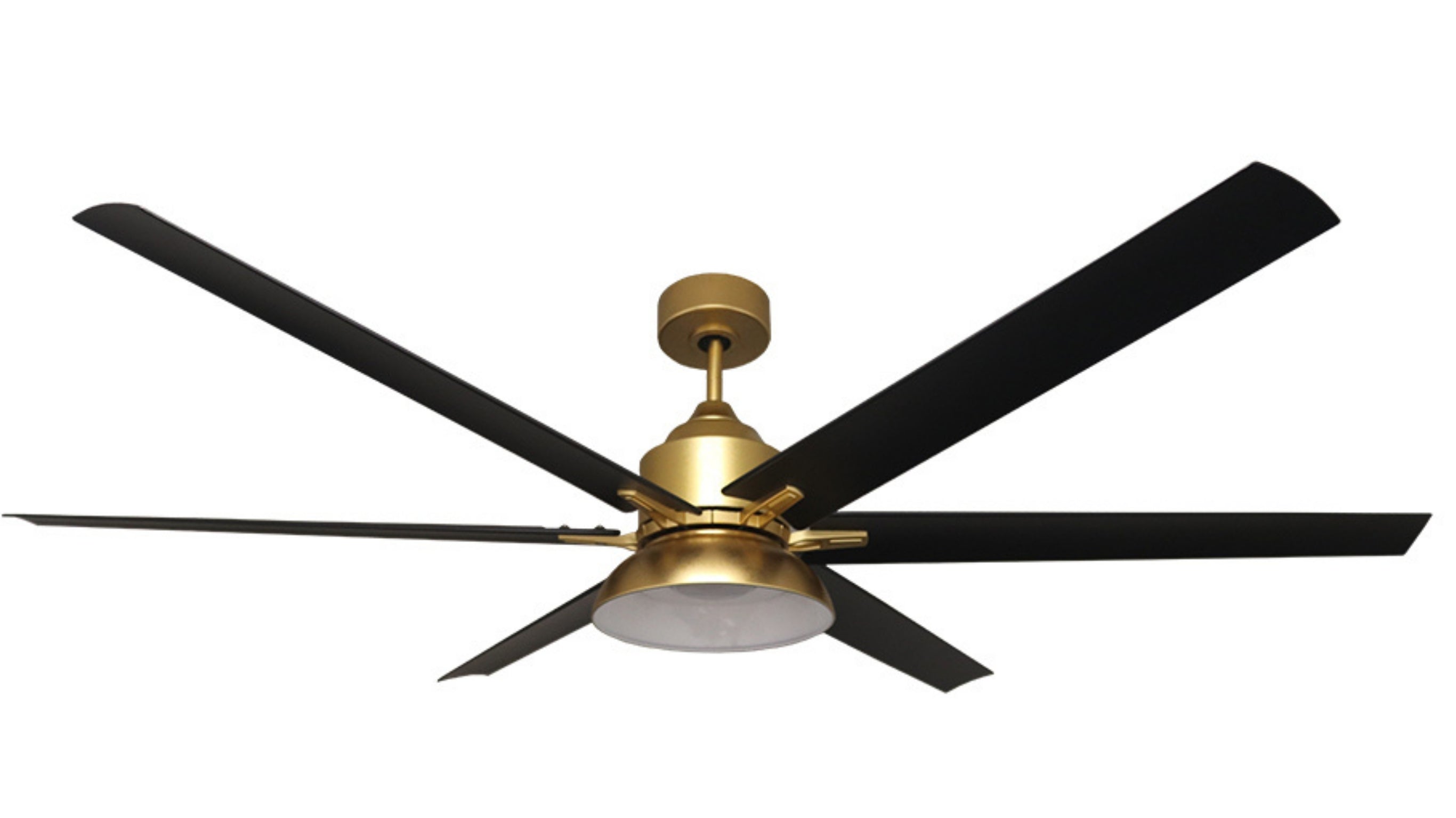 6-Blade 72" MB Fan MB Blades Damp 18W LED 3K