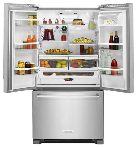 KitchenAid KRFC302ESS Refrigerator 22 cu. ft. 36-Inch Width with Interior Dispense [LOCAL PICKUP ONLY]
