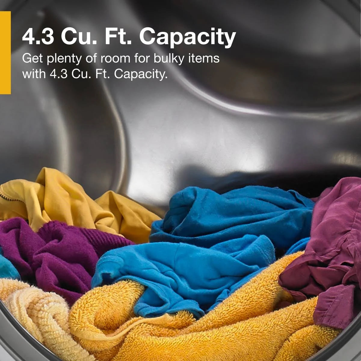 Whirlpool 4.3 Cu. Ft. Closet-Depth Front Load Washer with Intuitive Controls - White [LOCAL PICKUP ONLY]