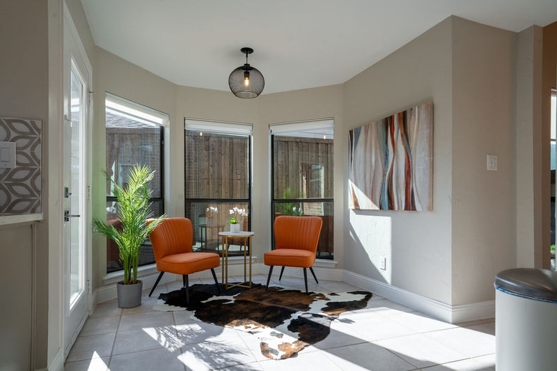 Modern matte black globe pendant light living room