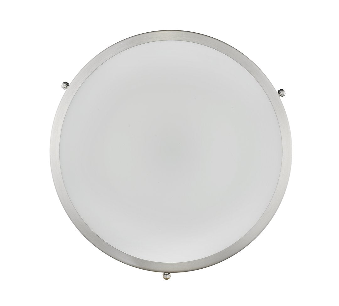Vivio Alix 1-Light Large Metal Shade Pendant - Brushed Nickel Vivio Alix 1-Light Large Metal Shade Pendant - Brushed Nickel