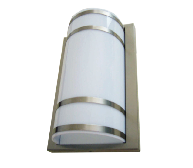Double band wall sconce nickel