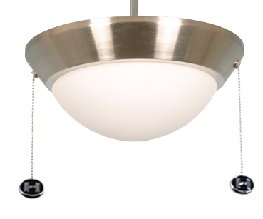 Ceiling Fan Light Kit brushed nickel