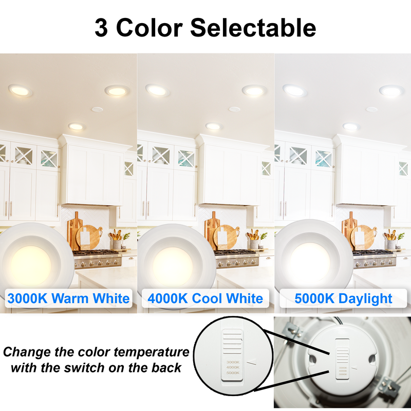 switch color select ceiling light led vivio lighting