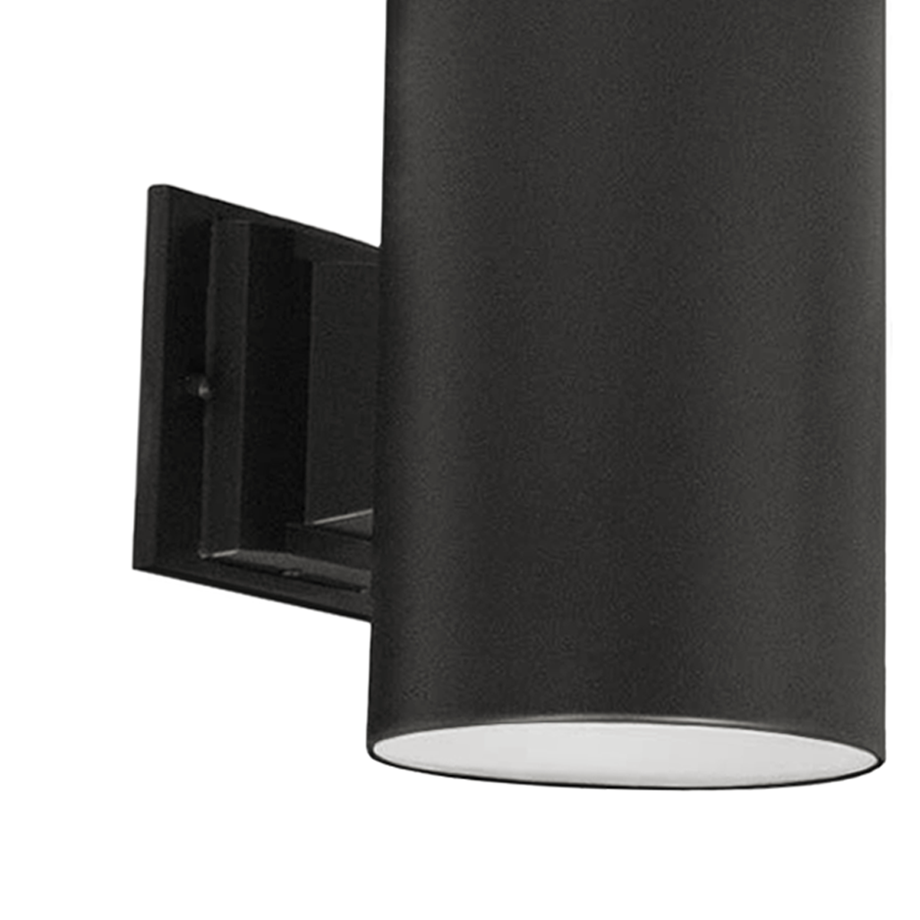 1-Light Dark Bronze Small Dark Sky Can Wall Mount