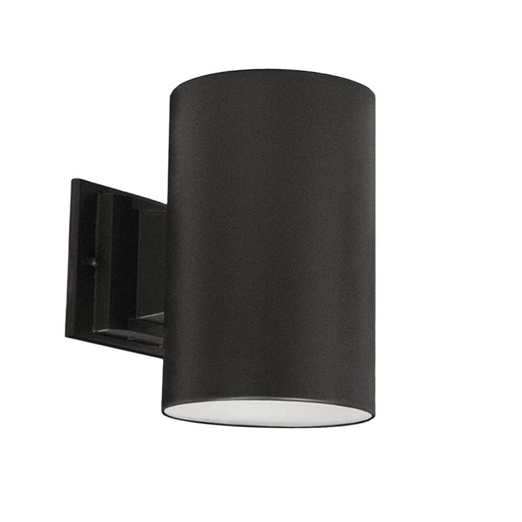 1-Light Dark Bronze Small Dark Sky Can Wall Mount