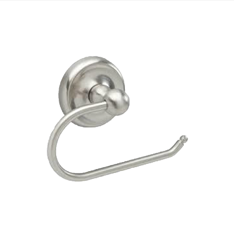 Modern nickel toilet paper holder