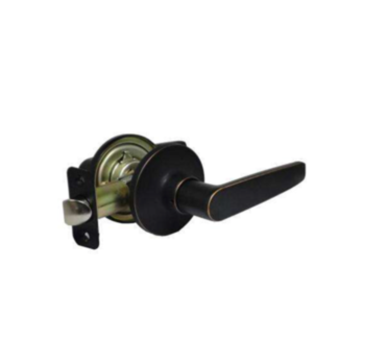 Door Lever Dummy Rubbed Bronze