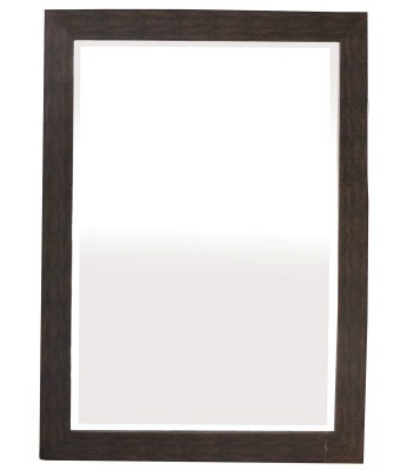 Framed Bathroom Vanity Mirror Espresso Finish